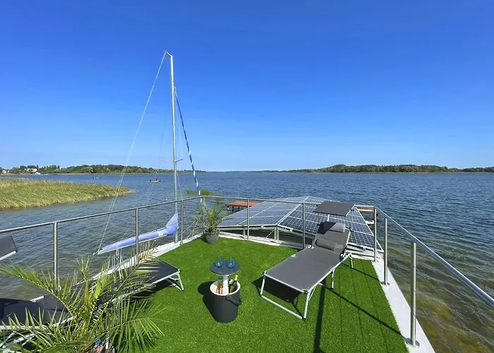 Boathousing - Apartament Na Wodzie, Dom Plywajacy, Lodz, Luksusowy Apartament